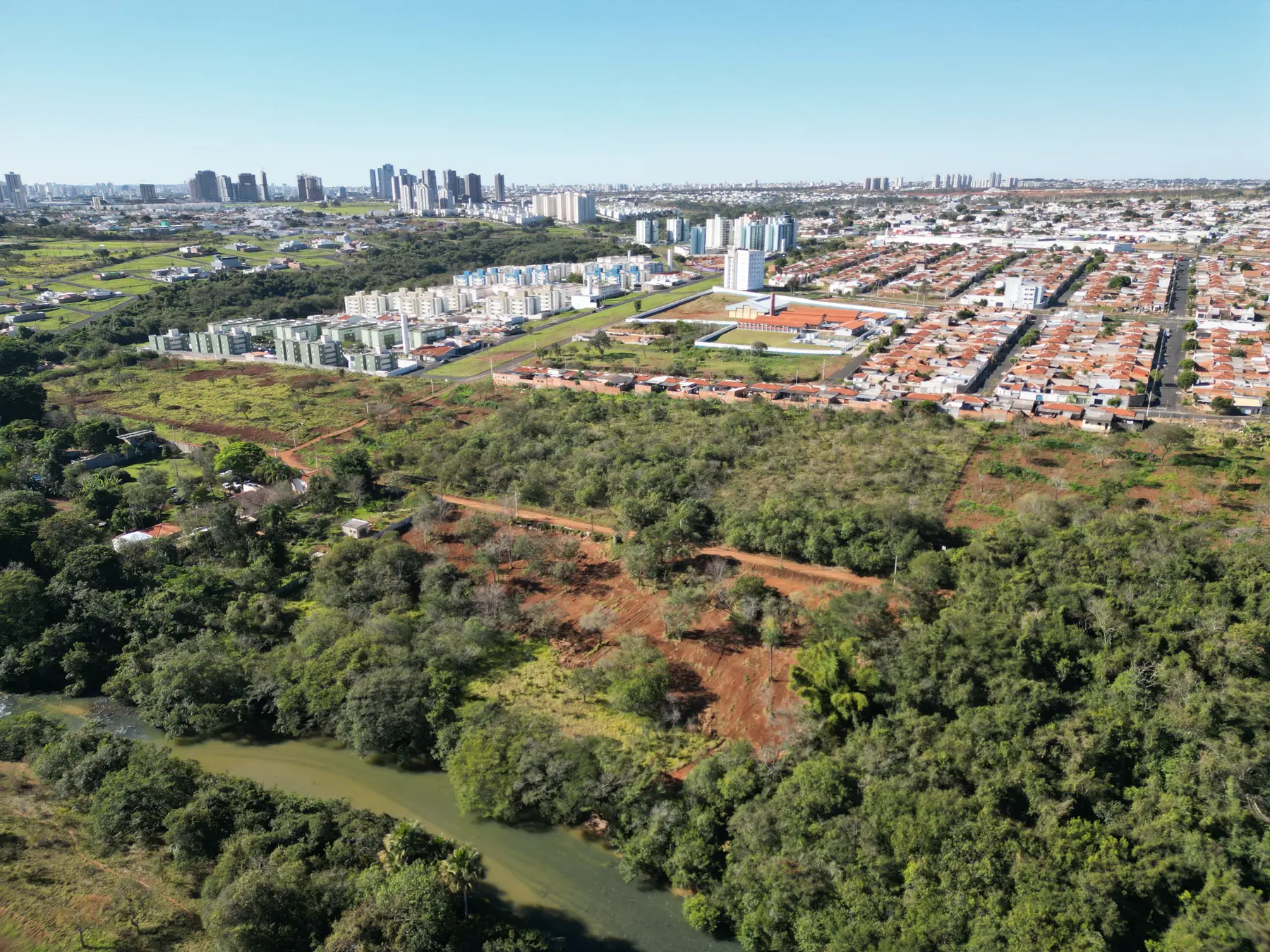 Vista aérea de Rio Acima